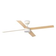 Faro Rudder L - plafondventilator met licht - Ø 132 cm - mat wit