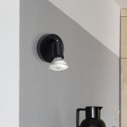 Nova Luce Lup - opbouwspot 1L - 8 x 6,7 x 10,9 cm - satijn zwart