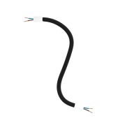 Creative Cables - Flexibele buis bekleed met textiel - 30 cm - wit