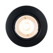 Nordlux Mixit Pro - inbouwspot - Ø 85 mm, Ø 76 mm inbouwmaat - IP23 - zwart