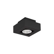Nova Luce Robin - opbouwspot - 14,5 x 14,5 x 8,6 cm - zwart