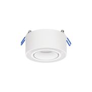 Nova Luce Brook - inbouwspot - Ø 9,6 x 7,8 cm, inbouwmaat 79 mm - wit