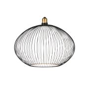 Segula Floating Globe Filo LED Oval - Ø 30 cm - E27 - 6W dimbaar - 2200K - zwart