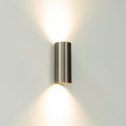 Artdelight Roulo2 - wandverlichting -  Ø 6,5 x 15,4 cm - licht brons