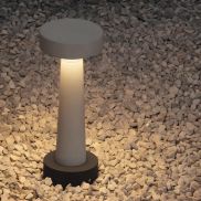Nova Luce Cram - tuinpaal - Ø 11,5 x 30 cm - 5W LED incl. - IP65 - zand