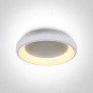 ONE Light LED Decorative - plafondverlichting - Ø 40 x 8,5 cm - 30W LED incl. - wit - instelbare lichtkleur