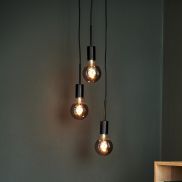 Nordlux Paco - hanglamp - Ø 22,6 x 217,3 cm - zwart