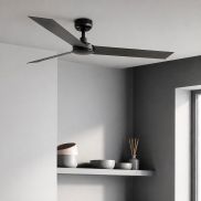 Faro Cruiser L - plafondventilator - Ø 132 cm - mat zwart