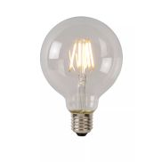 Lucide LED class B filament lamp - Ø 8 x 12,2 cm - E27 - 7W dimbaar - 2700K - transparant