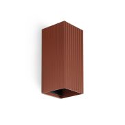 Faro Lune II L - wandlamp - 8 x 15,5 x 6,5 cm - terracotta