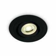 ONE Light Dual Ring Range - inbouwspot - Ø 92 mm, Ø 80 mm inbouwmaat - zwart