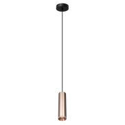 Artdelight Milano - hanglamp - Ø 6,6 x 175 cm - rosé champagne