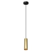 Artdelight Milano - hanglamp - Ø 6,6 x 175 cm - mat goud