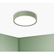 Century Italia Blanca Luxe - plafondlamp - Ø 40 x 7 cm - 24W LED incl. - groen