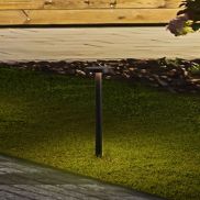 Nova Luce Mood - tuinpaal - Ø 11 x 40 cm - 5W LED incl. - IP65 - donker antraciet