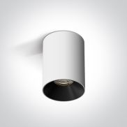 ONE Light Wall & Ceiling LED - opbouwspot 1L - Ø 6 x 8 cm - 7W LED incl. - wit