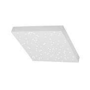 Nova Luce Cielo - plafondverlichting  - 30 x 30 x 4 cm - 8W dimbare LED incl. - wit