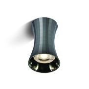 ONE Light Decorative Cylinders I Aluminium - opbouwspot - Ø 7 x 11,5 cm - donker chroom