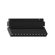 VK Lighting Eiva - magnetisch railsysteem - kantelbare railbalk - 21,9 x 2,15 x 9,9 cm - 12W LED incl. - DALI dimbaar - zwart