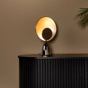 Lucide Castamar - tafellamp - 25,5 x 9,8 x 40 cm - 3W LED incl. - chroom