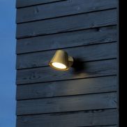 Nordlux Aleria - buiten wandverlichting - 14,7 x 11,5 x 11,3 cm - IP44 - messing