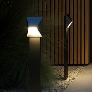 Nordlux Pontio - tuinpaal - 15 x 15 x 85 cm - IP54 - zwart