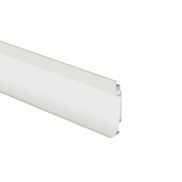 KLUS Olis-k - aluminium plint profiel - 2,41 x 9 cm - wit