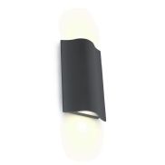 ONE Light Roof Tile - buiten wandverlichting - 12 x 5 x 19 cm - 2 x 6W LED incl. - IP54 - antraciet