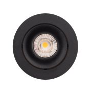 Maxlight Bellatrix Tilted voor H0112 - inbouwspot 1L - Ø 105 mm, Ø 90 mm inbouwmaat - zwart