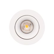 Maxlight Bellatrix Tilted voor H0112 - inbouwspot 1L - Ø 105 mm, Ø 90 mm inbouwmaat - wit