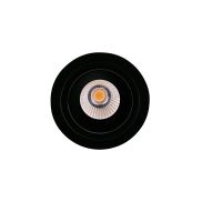 Maxlight Hiden - inbouwspot - Ø 95 mm, Ø 90 mm inbouwmaat - 10W LED incl. - zwart