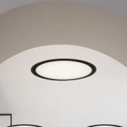 Nova Luce Perfect Profile Trimless - inbouwspot - Ø 840 mm, 830 mm inbouwmaat - 80W dimbare LED incl. - 3000K - zwart