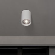 Nova Luce Loyd - opbouwspot - Ø 6 x 8 cm - wit