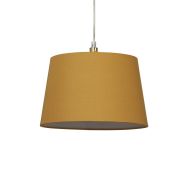 Searchlight Clyde Tapered Shade - lampenkap - Ø 30 x 19 cm - oker
