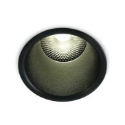 ONE Light Dark Light Pro Range - inbouwspot - Ø 92 mm, Ø 82 mm inbouwmaat - 15W LED incl. - zwart