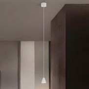 Nova Luce Irmos - hanglamp - Ø 6 x 191 cm - 5W LED incl. - zandwit