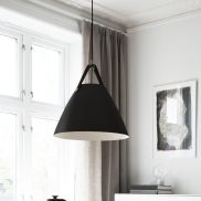 Design for the People Strap 36 - hanglamp - Ø 36 x 343,75 cm - zwart