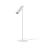 Faro Leo - tafellamp - Ø 15 x 48,5 cm - 3,5W LED incl. - mat wit