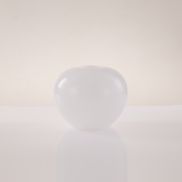 Artdelight Windsor - glazen lampenkap - Ø 24 x 19,5 cm - wit
