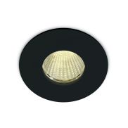 ONE Light COB Bathroom High Power - inbouwspot - Ø 83 mm, Ø 70 mm inbouwmaat - 12W LED incl. - IP65 - zwart