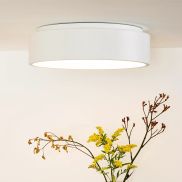 Lucide Talowe Led - plafondlamp - Ø 45,5 x 13 cm - 30W dimbare LED incl. - wit