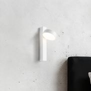VK Lighting Lopi  - leeslamp met schakelaar - Ø 9,8 x 29,8 cm - 8W LED incl. - wit
