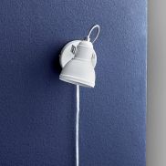 Nordlux Aslak 8 - wandspot met schakelaar - 8 x 10,5 cm - wit