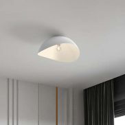 Nova Luce Opsi - plafondlamp - Ø 50 x 24 cm - zandwit