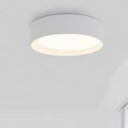 Nova Luce Oby - plafondlamp - Ø 45 x 12cm - 30W dimbare LED incl. - zandwit
