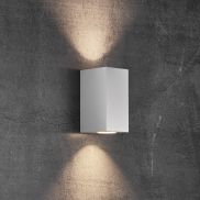 Nordlux Canto Maxi Kubi 2 - buiten wandverlichting - 8,7 x 17 x 10 cm - IP44 - wit