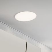 Nova Luce Perfect Profile Trimless - inbouwspot op afstandsbediening (incl.) - Ø 440 mm, 420 mm inbouwmaat - 24W dimbare LED incl. - 2700K-6000K - wit