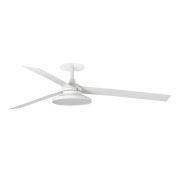 Faro Cruiser Tak 3 XL - plafondventilator met licht en inbouwrozet - Ø 160 cm - mat wit - 2700K