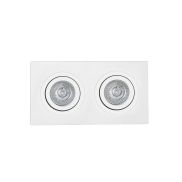 Faro Radon - inbouwspot - 180 x 92 mm, 170 x 80 mm inbouwmaat - mat wit