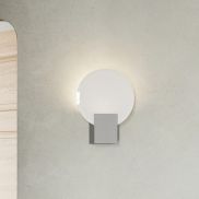 Nordlux Hester - wandverlichting - 20 x 9,25 x 25,5 cm - 3 stappen Moodmaker functie - 9,5W LED incl. - IP44 - wit